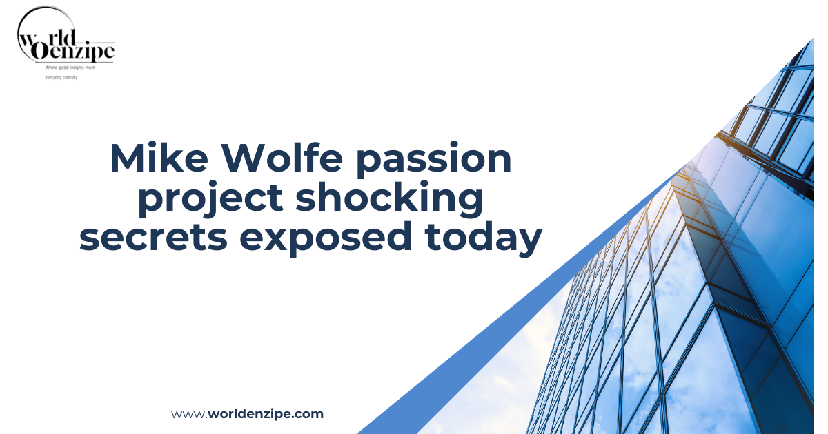 Mike Wolfe Passion Project